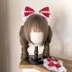 Tatata Grotesque Miss Strawberry JSK(Pre-Order/2 Colours/Full Payment Without Shipping)
